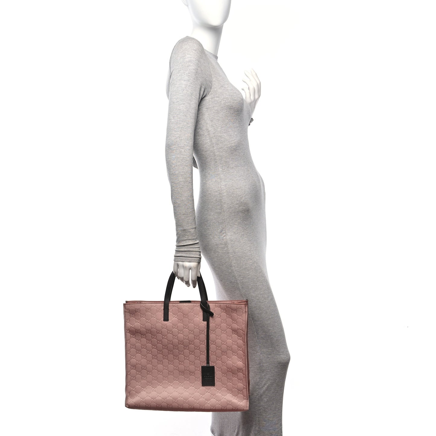 Nylon Guccissima Tote Pink