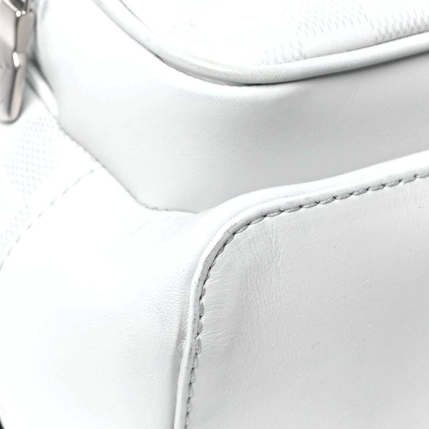 Damier Infini Campus Backpack White