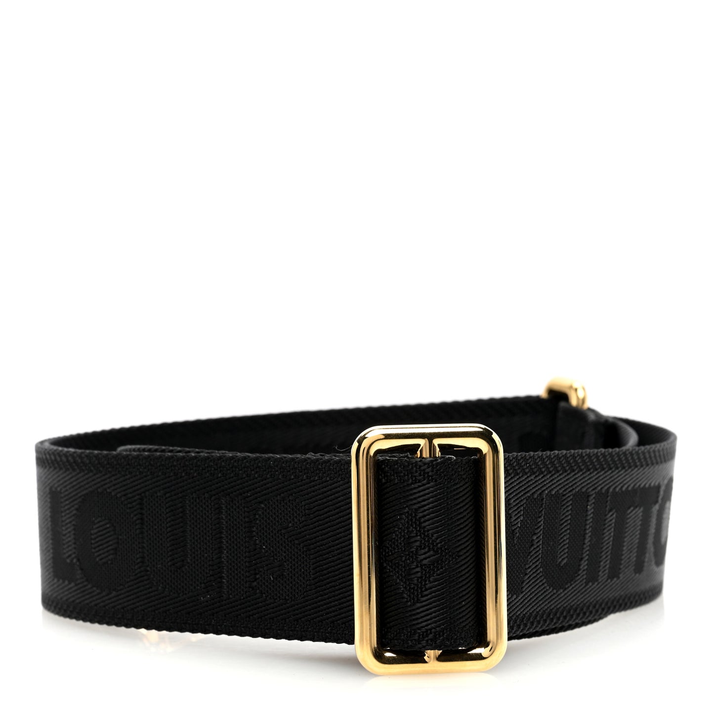 Jacquard Bandouliere Shoulder Strap Black