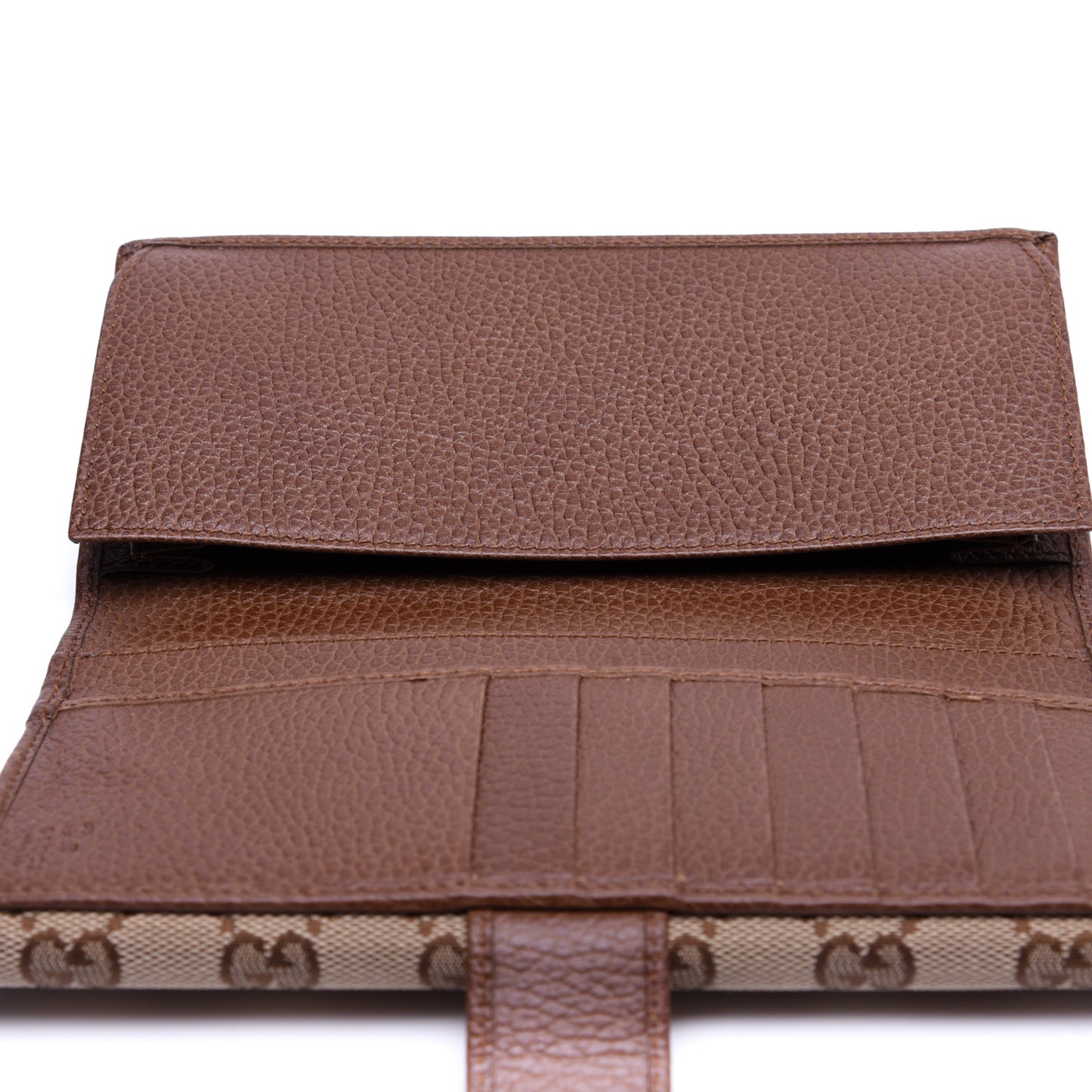 Monogram Continental Flap Wallet Brown