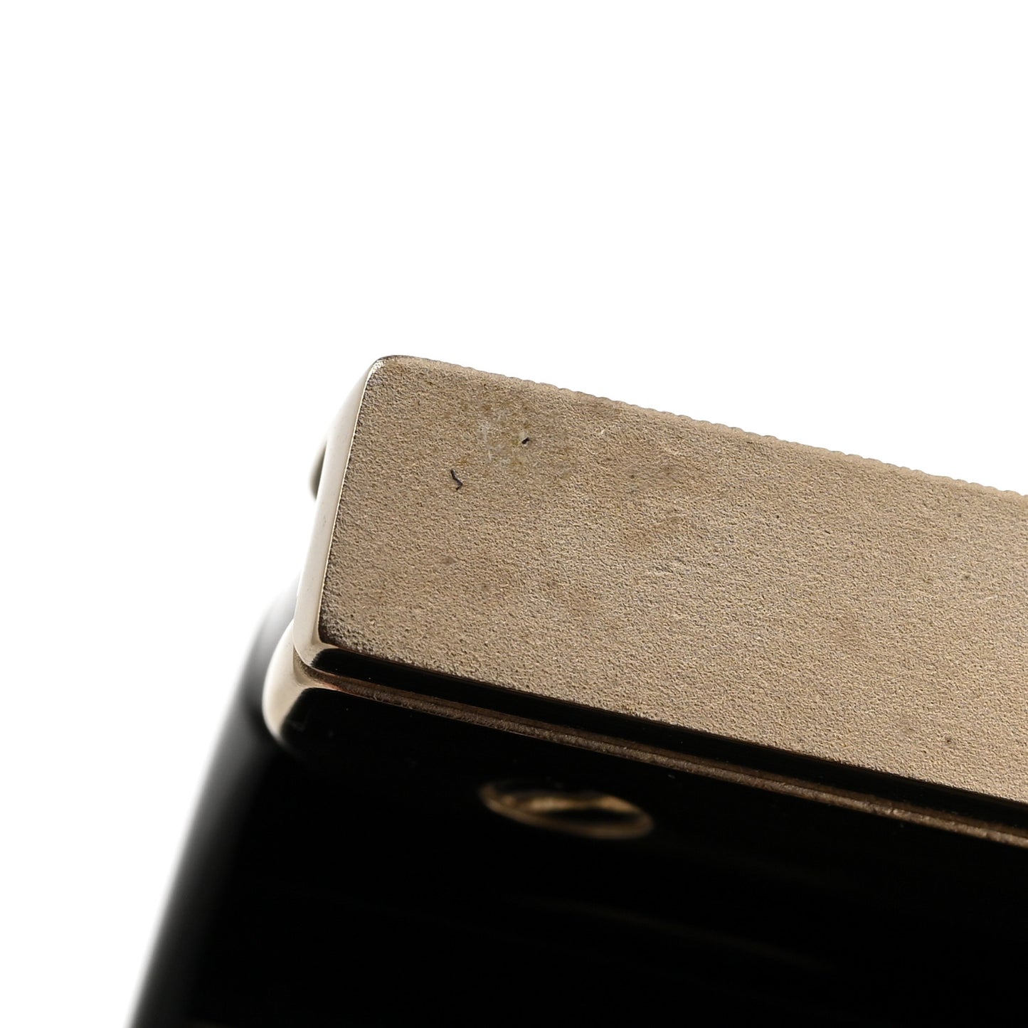 Resin Quilted CC Cuff Black Gold