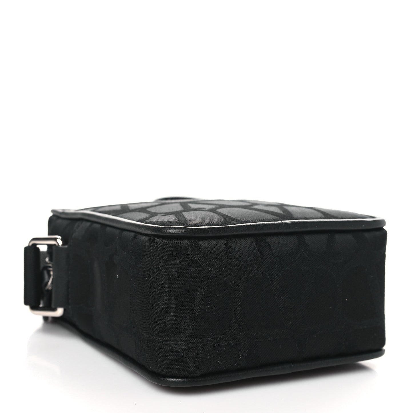 Toile Iconographe Calfskin Vlogo Small Mens VLogo Crossbody Black