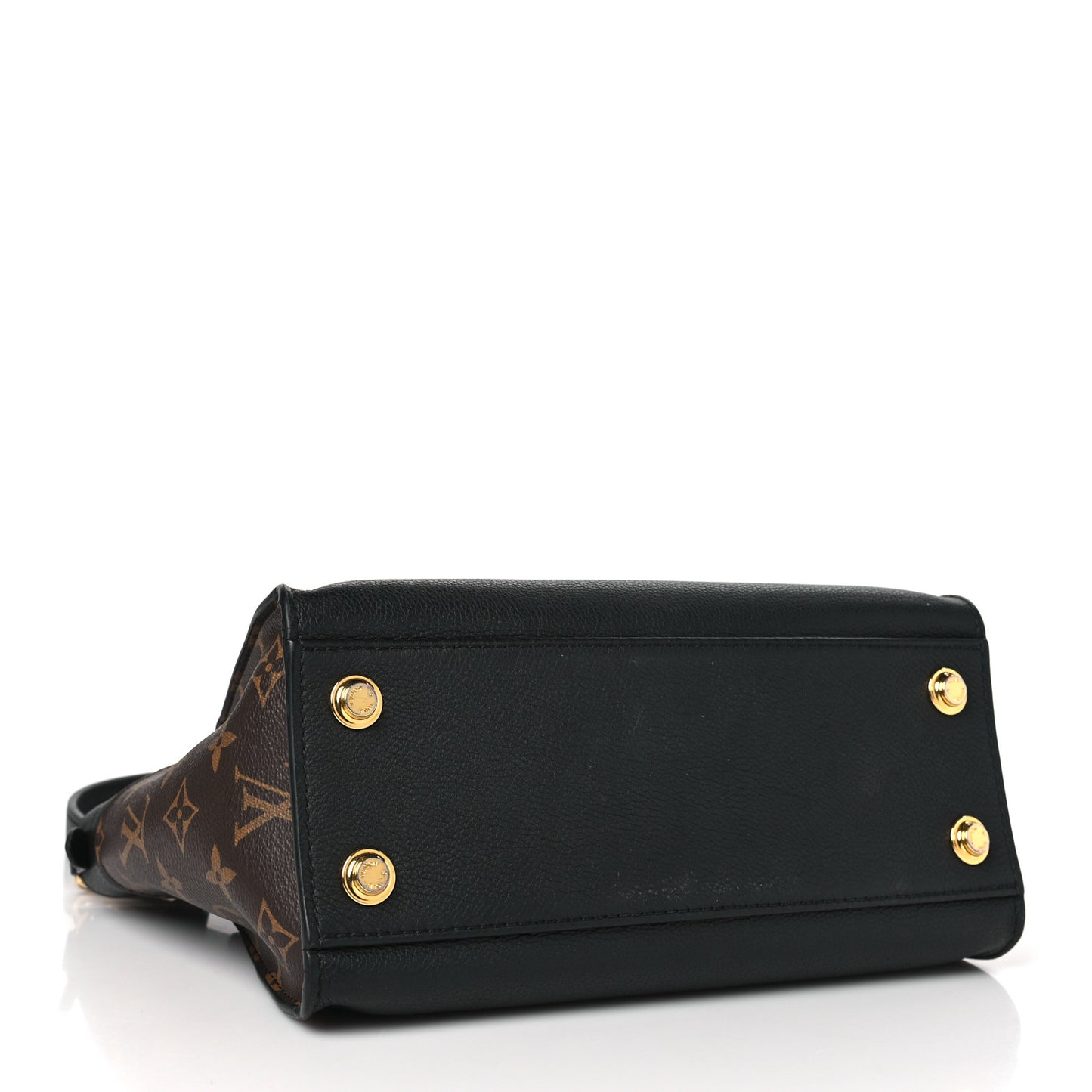 Calfskin Monogram On My Side PM Black