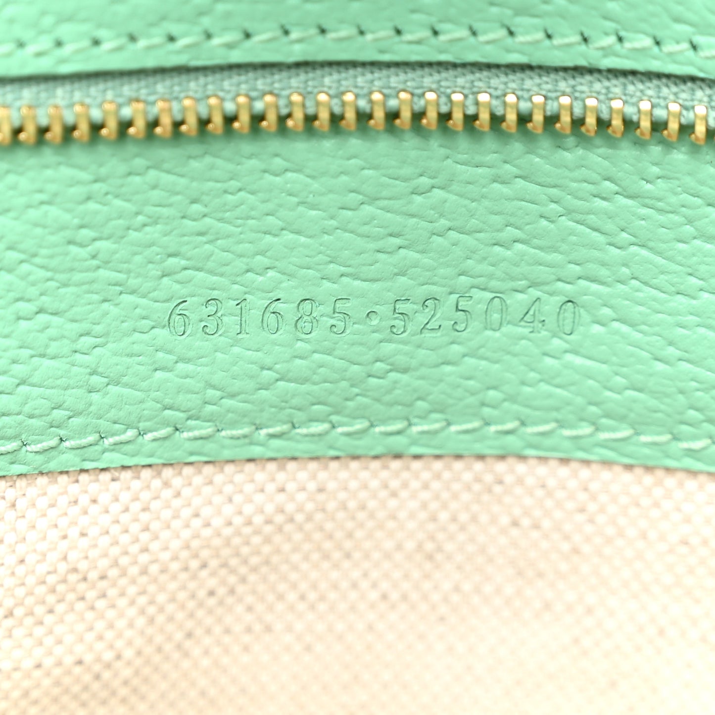 Monogram Jumbo GG Textured Dollar Calfskin Medium Ophidia Shopping Tote Beige Pepperlight Mint