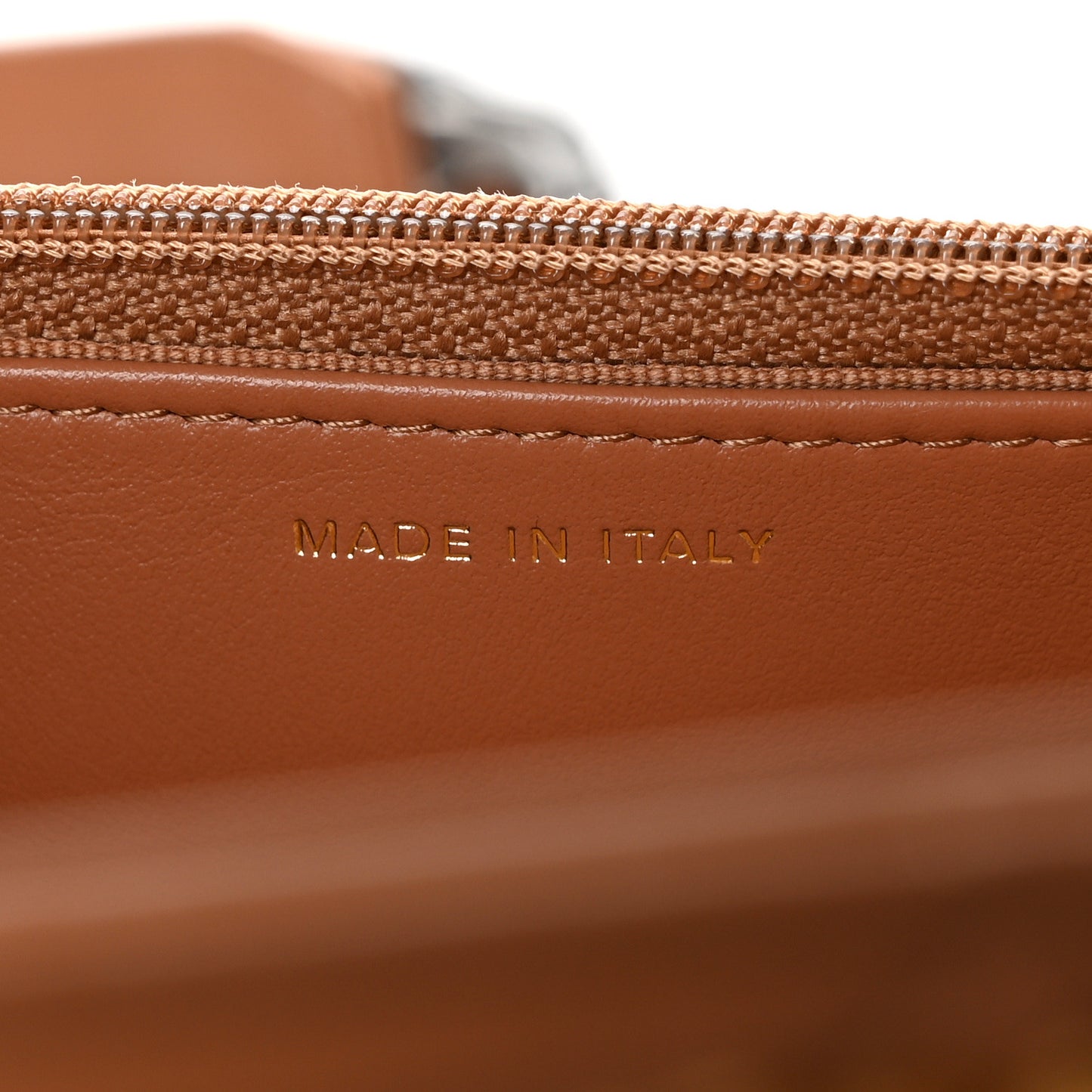Goatskin Quilted Chanel 19 Wallet On Chain WOC Brown