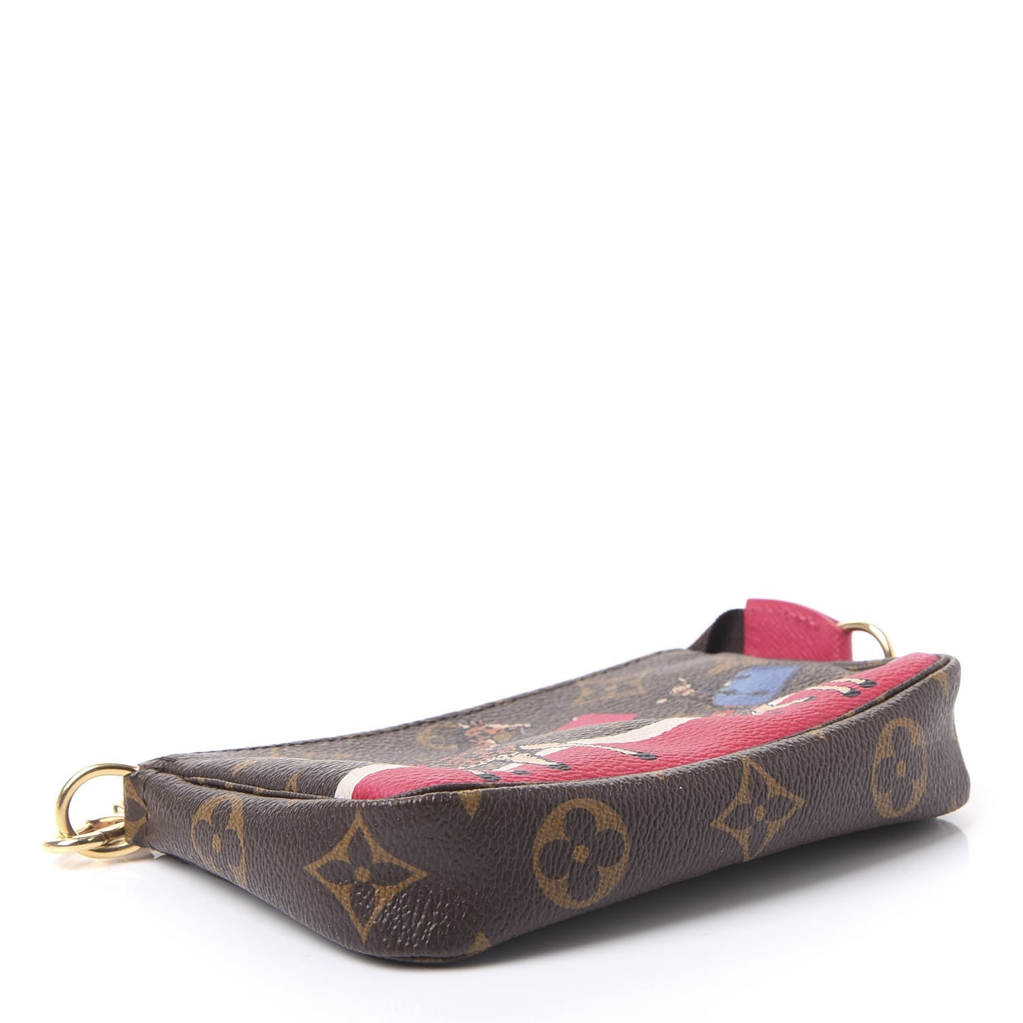 Monogram 2017 Christmas Animation Mini Pochette Accessories