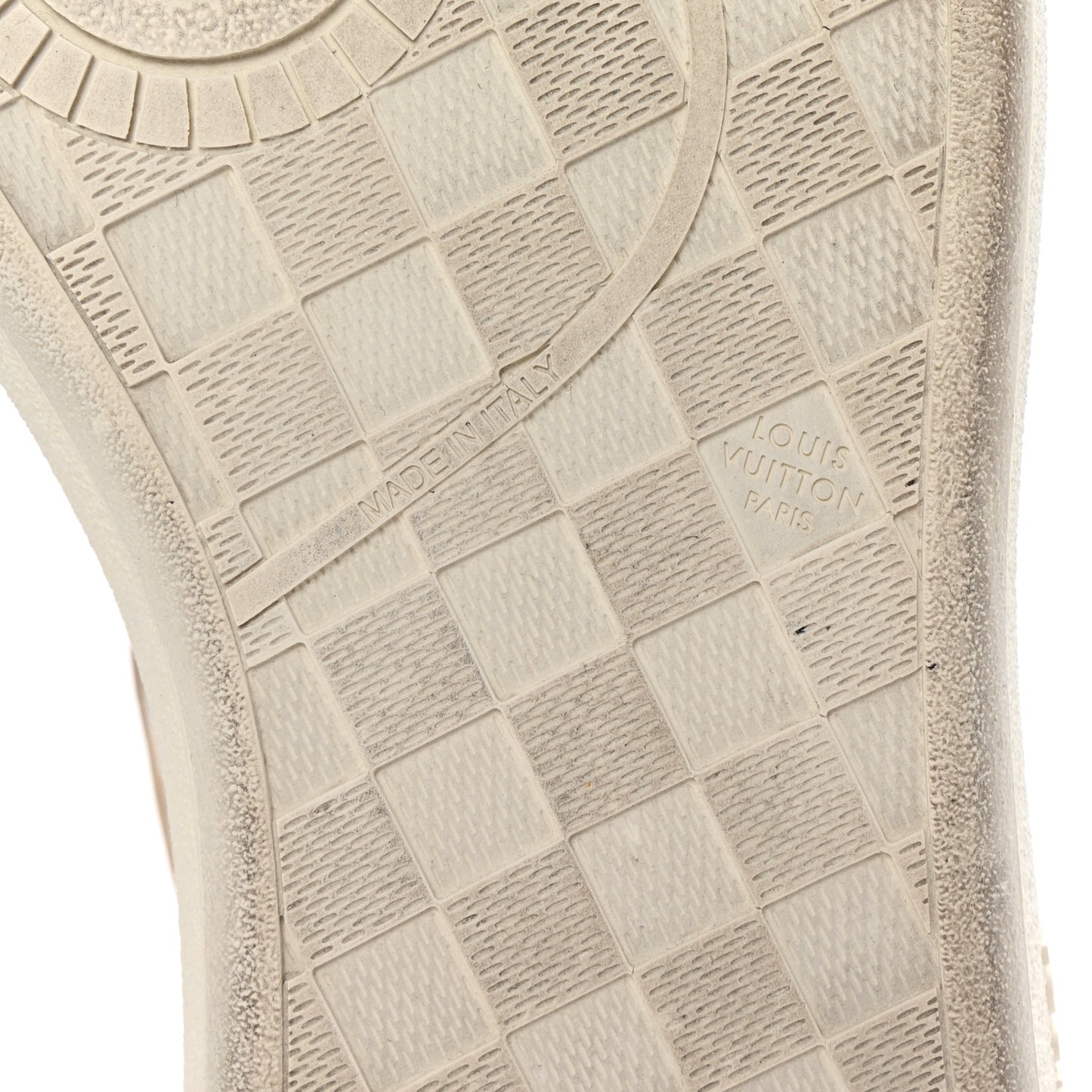 Canvas Calfskin Monogram LV Groovy Platform Sneakers 38 Beige