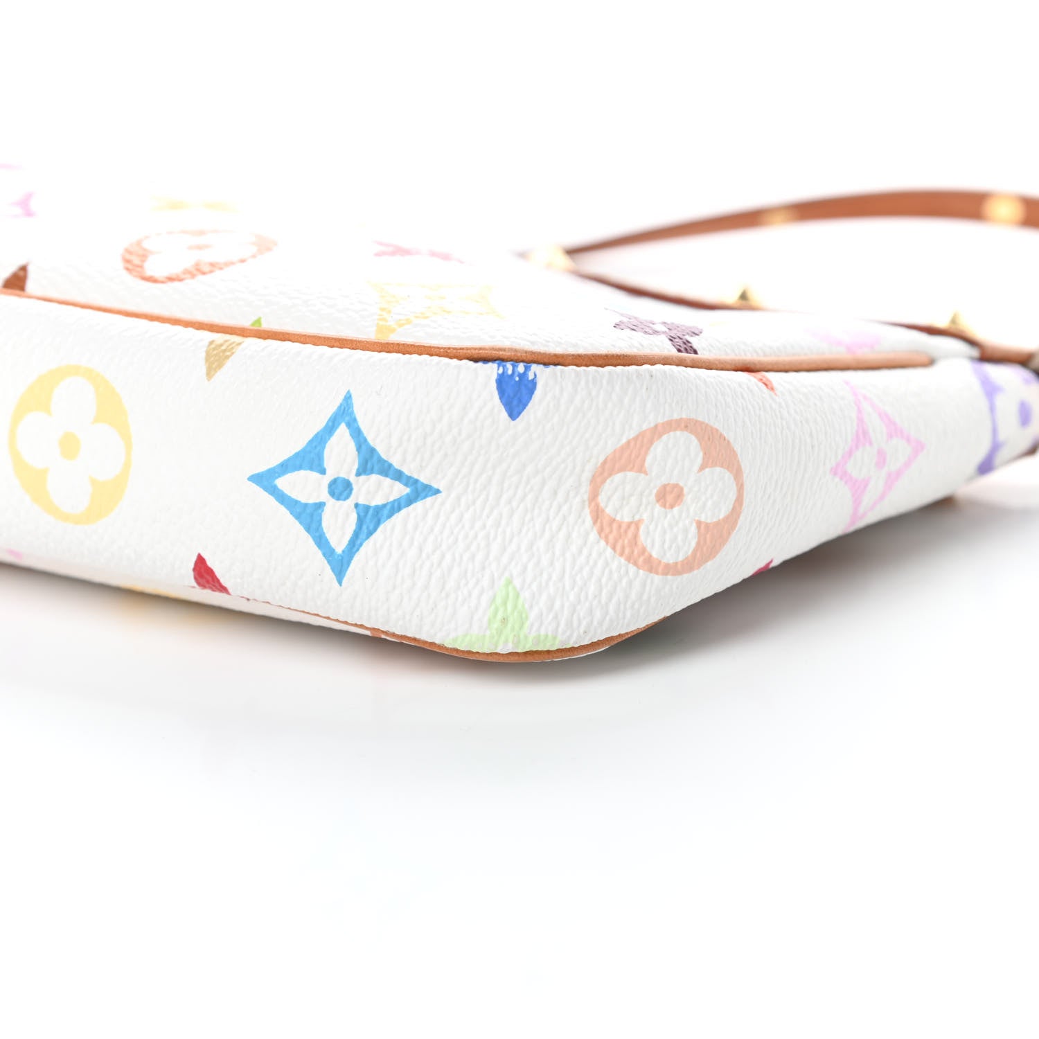 Louis Vuitton Monogram Multicolor Pochette Accessories White 11 of 13