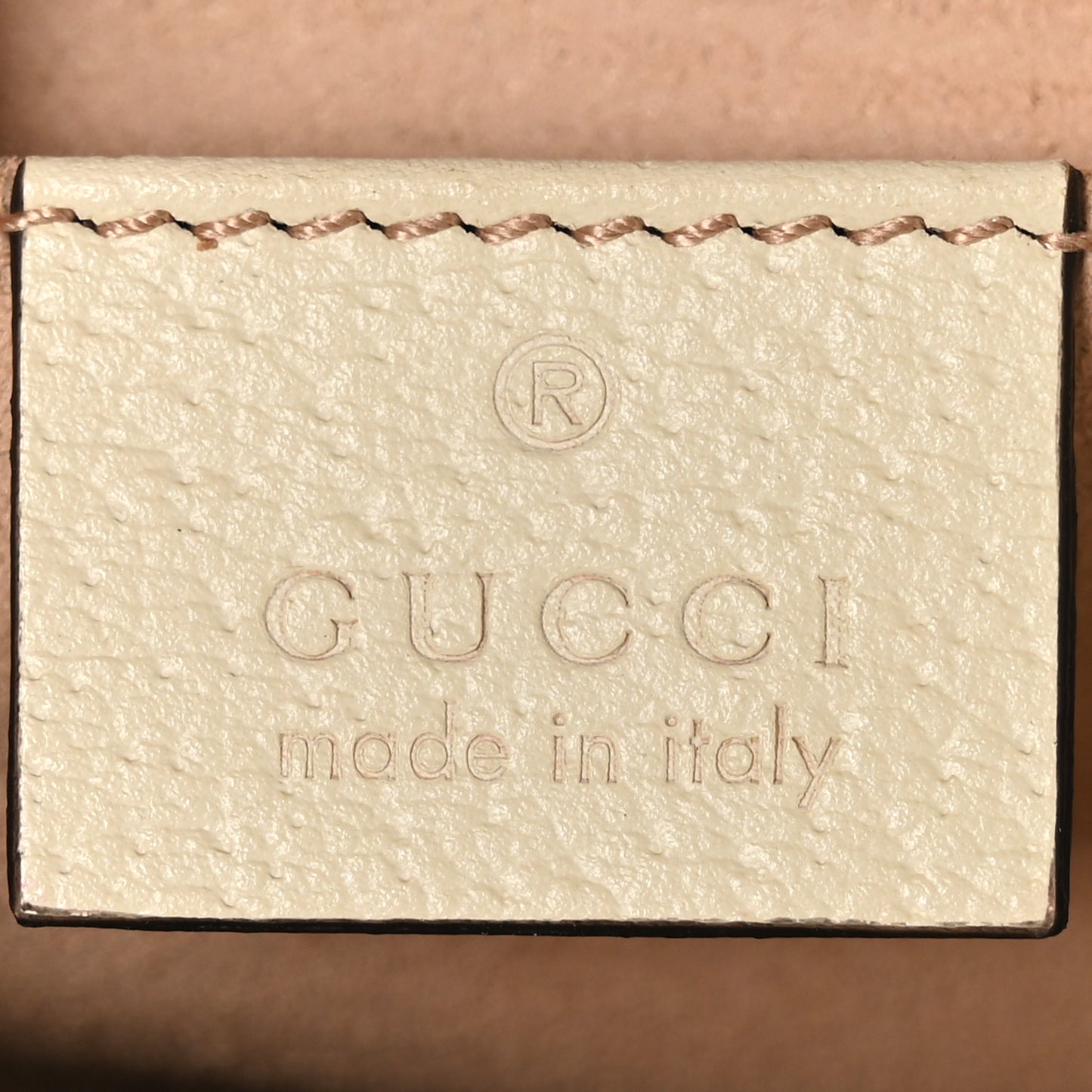GG Supreme Monogram Textured Calfskin Web Small Ophidia Chain Shoulder Bag Beige Ebony Mystic White