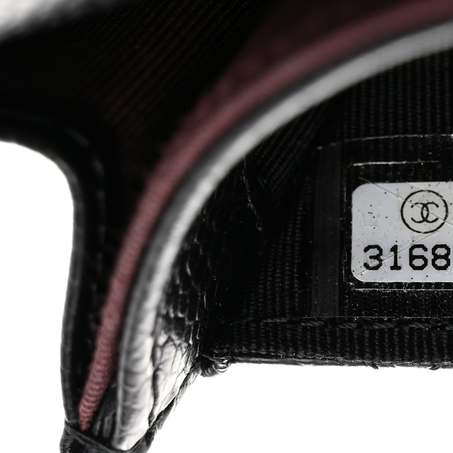 Chanel Caviar Quilted Flap Card Holder Wallet Black 8 of 9