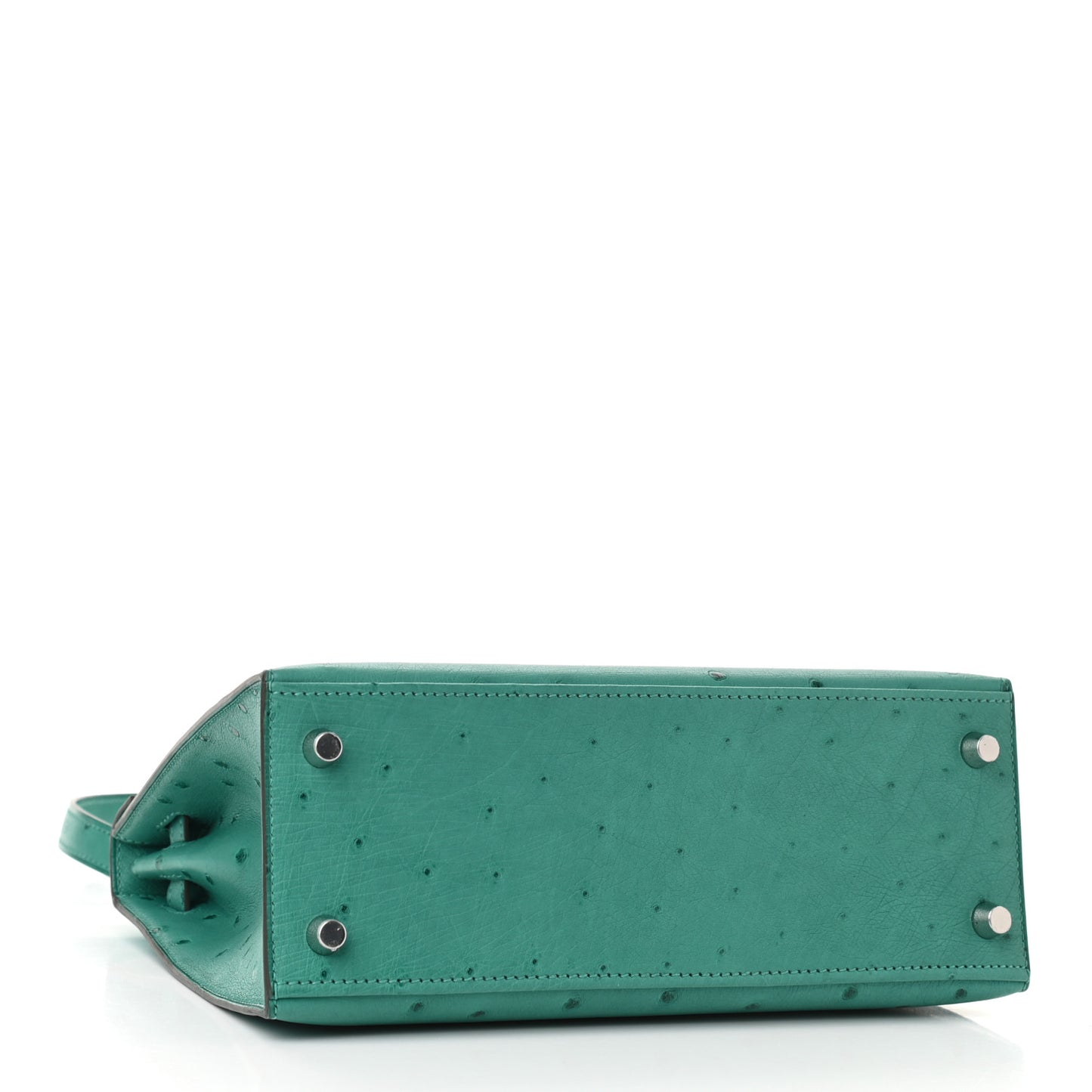 Ostrich Kelly Sellier 25 Vert Verone