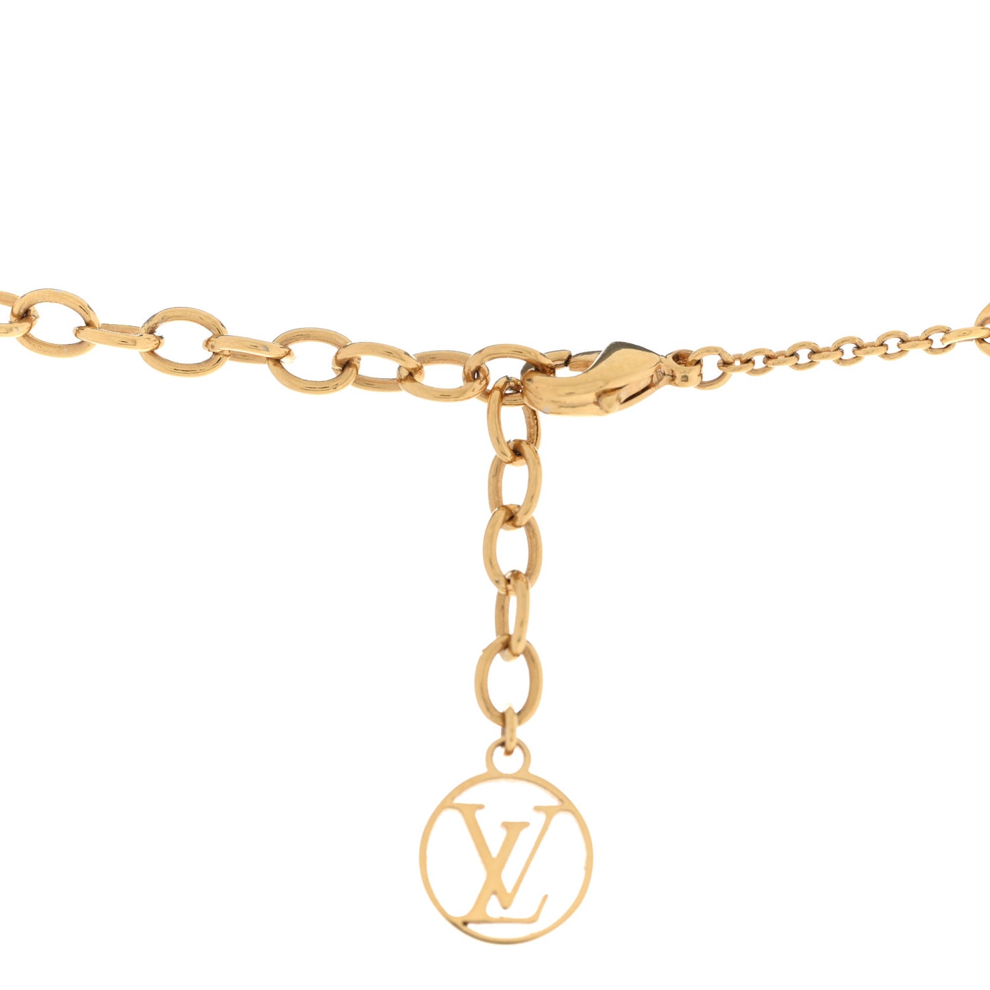Pearl LV Iconic Necklace Gold