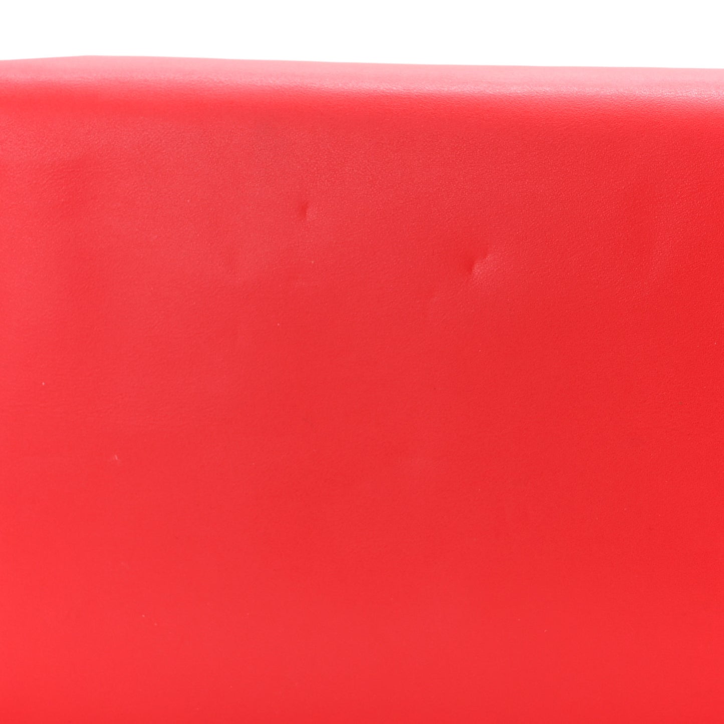 Vegan Leather Large Shopping Bag Red