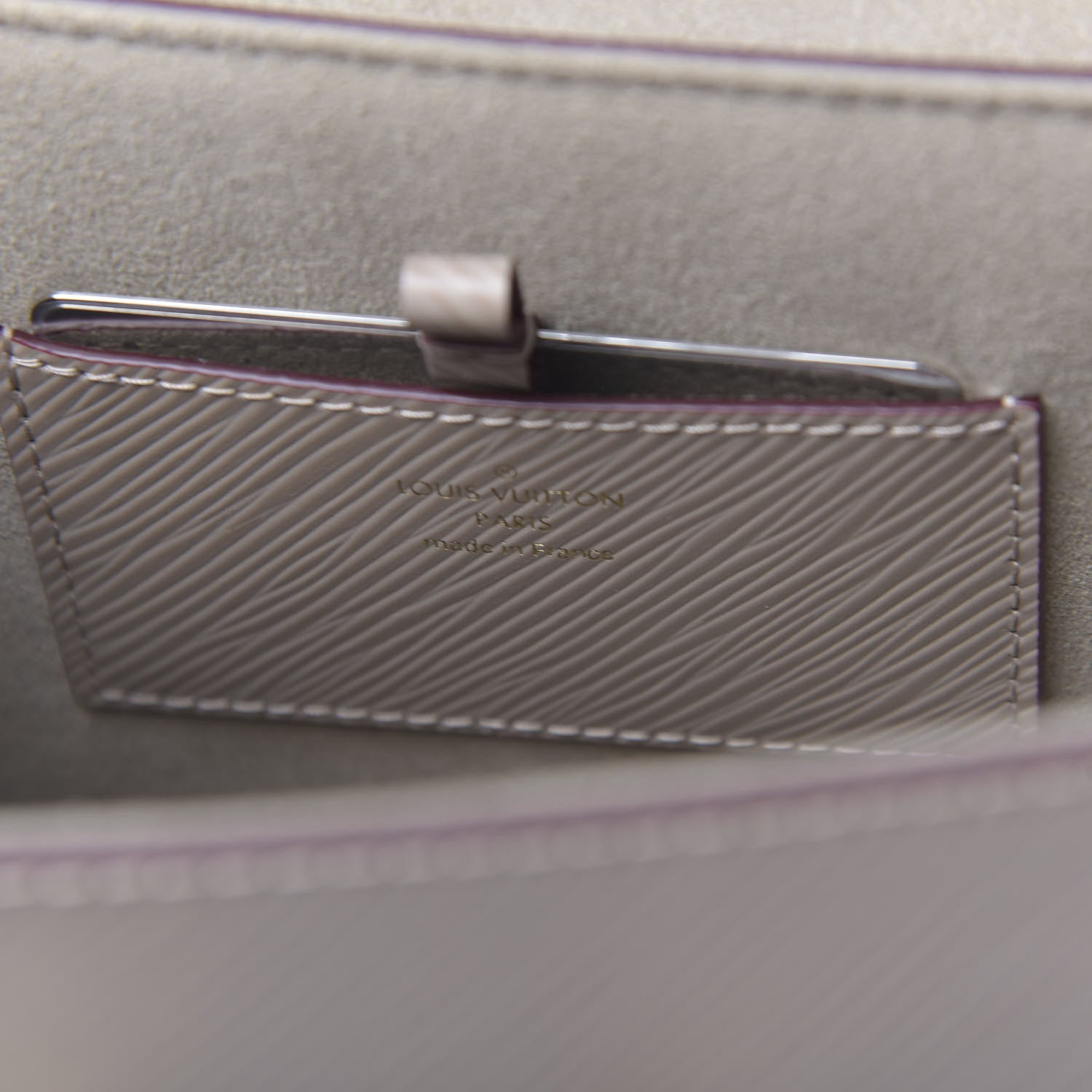 Louis Vuitton Epi Twist Shoulder Bag MM Galet 6 of 9