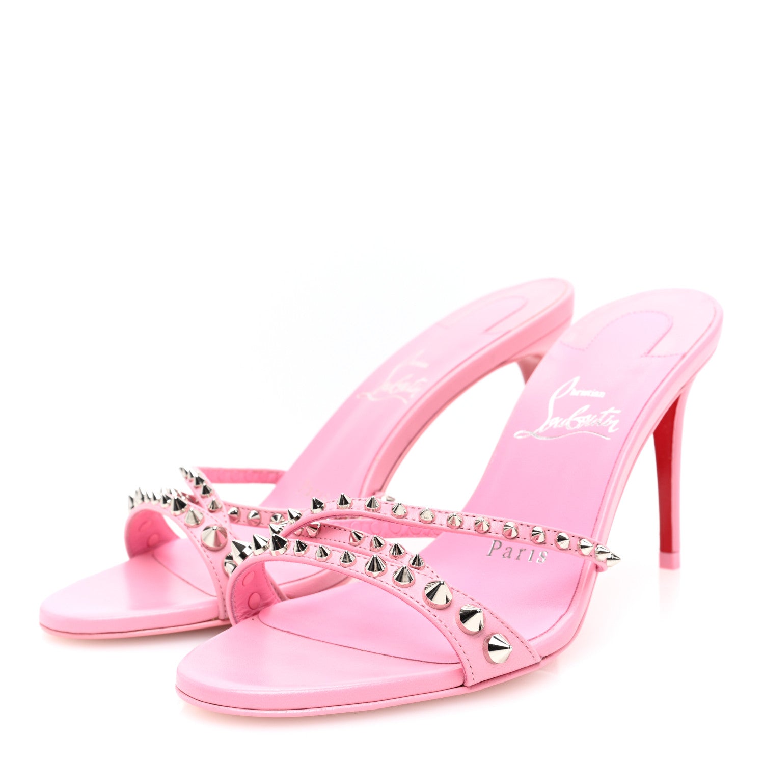Christian Louboutin Nappa Tatoosh 85 Sandals 35 Calipso 2 of 8