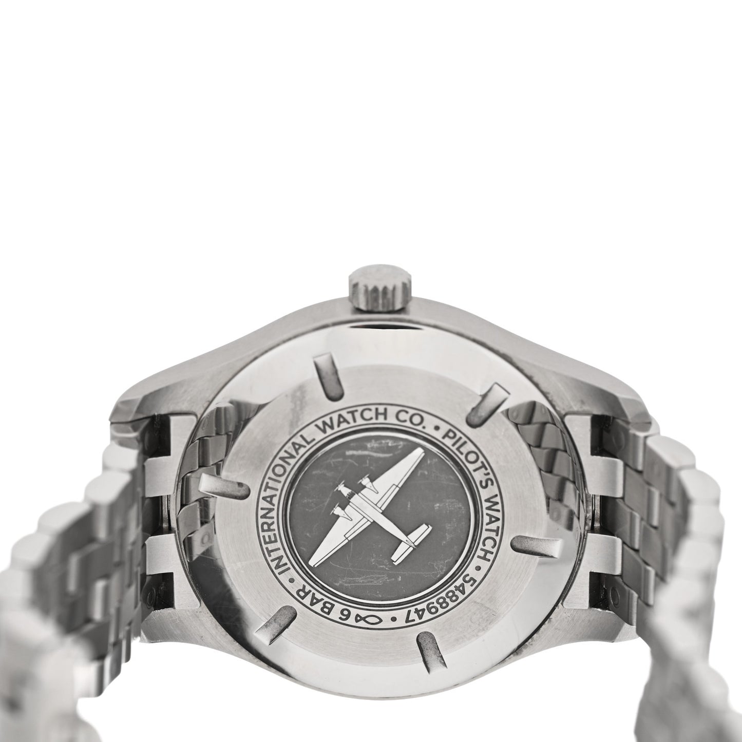 Stainless Steel 40mm Mark XVIII Automatic Watch Black IW327015