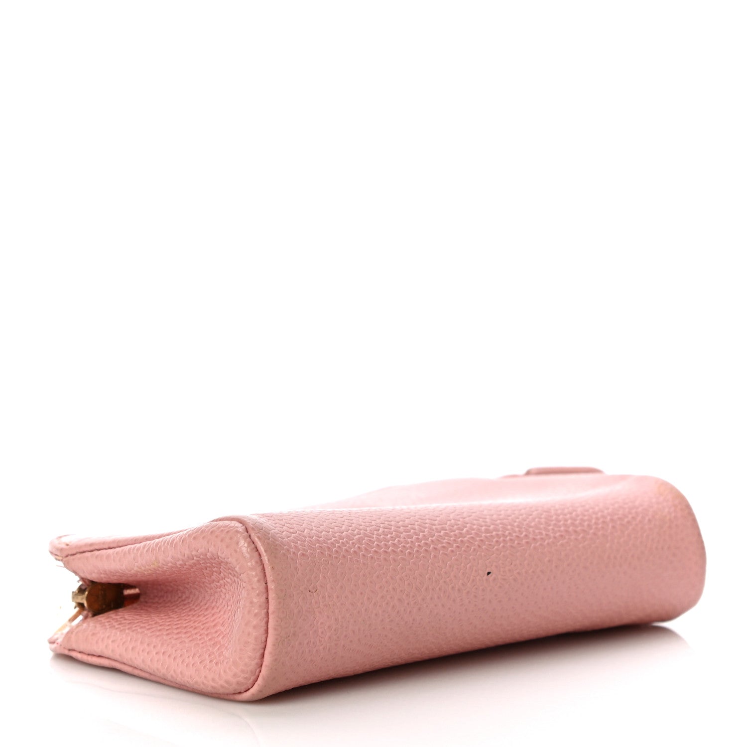 Chanel Caviar Timeless CC Cosmetic Pouch Light Pink 4 of 19