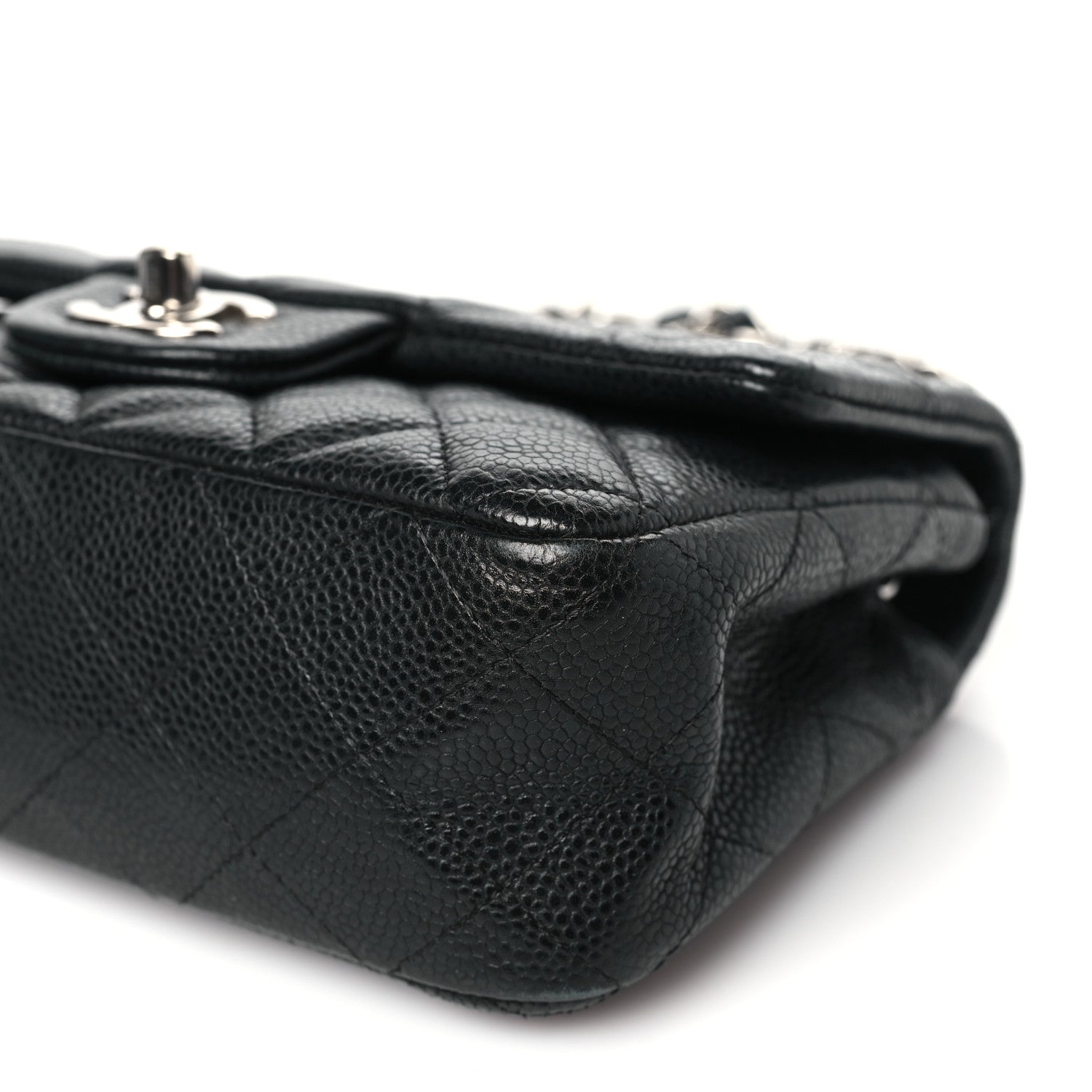 Chanel Caviar Quilted Mini Rectangular Flap Black 10 of 10