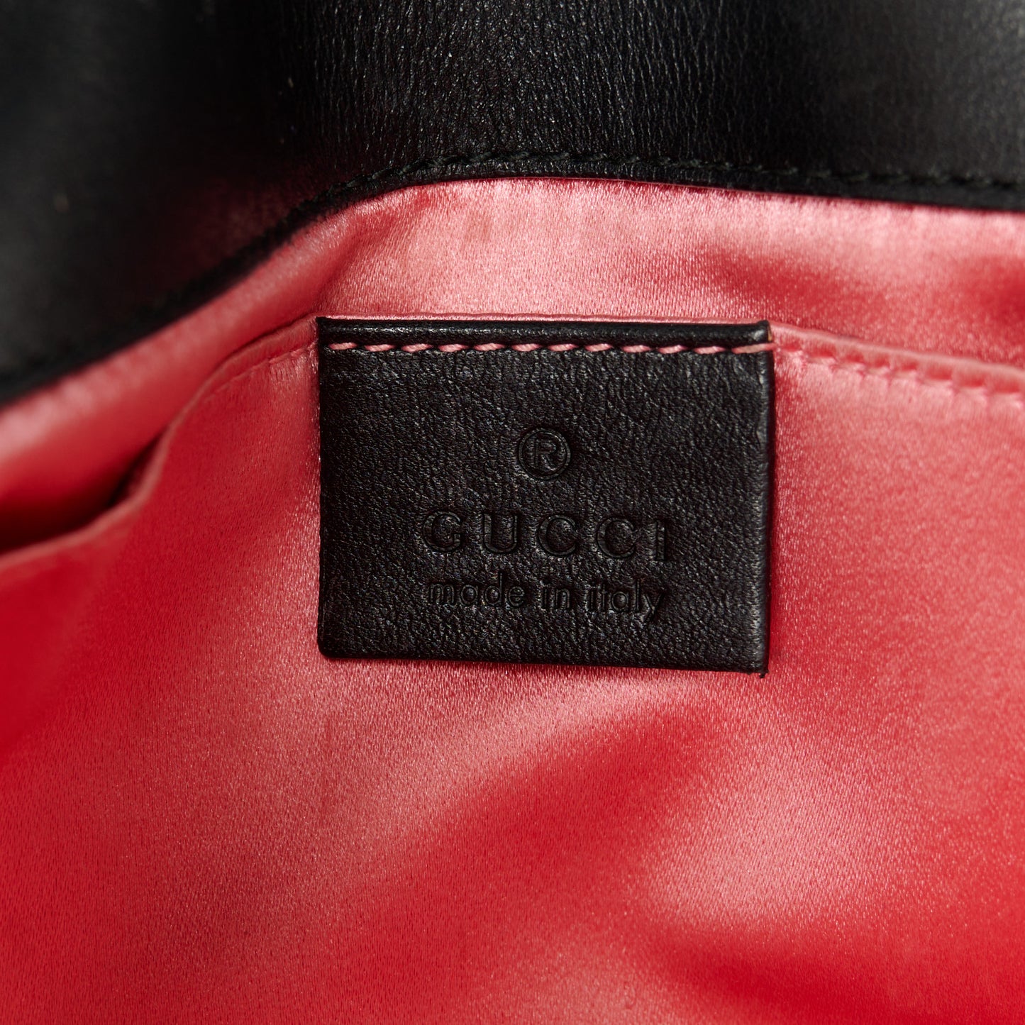 Velvet Matelasse Mini GG Marmont Shoulder Bag Black