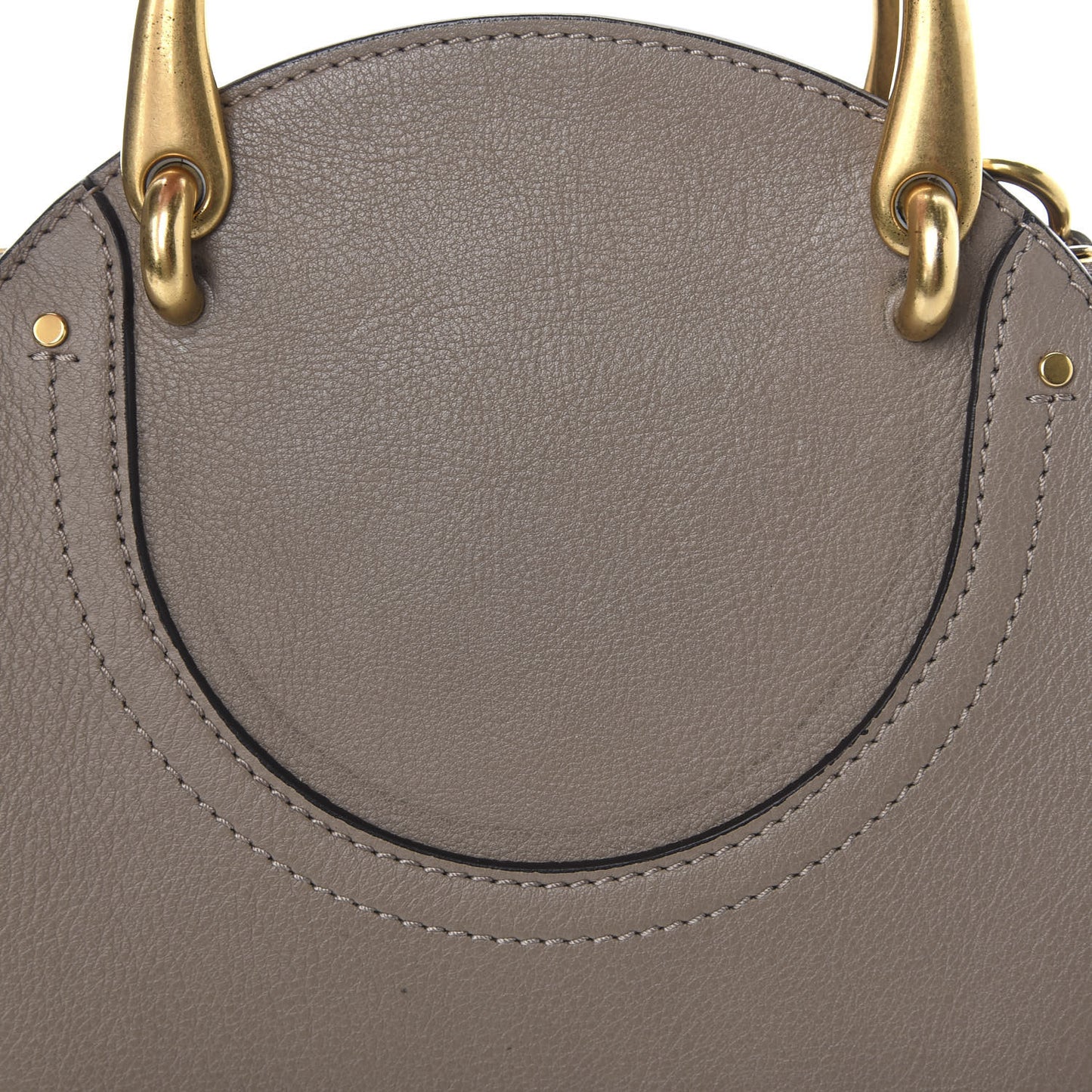 Calfskin Suede Small Pixie Bag Motty Grey