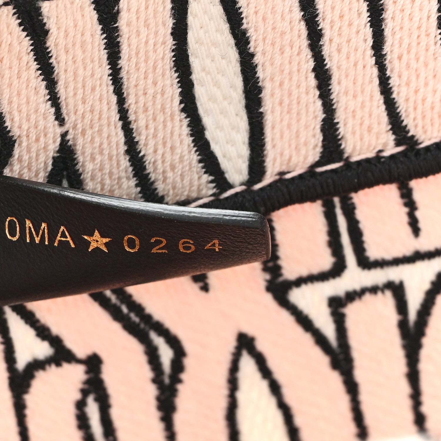 Christian Dior Canvas Embroidered Medium Miss Dior Graffiti Book Tote Pink 7 of 10