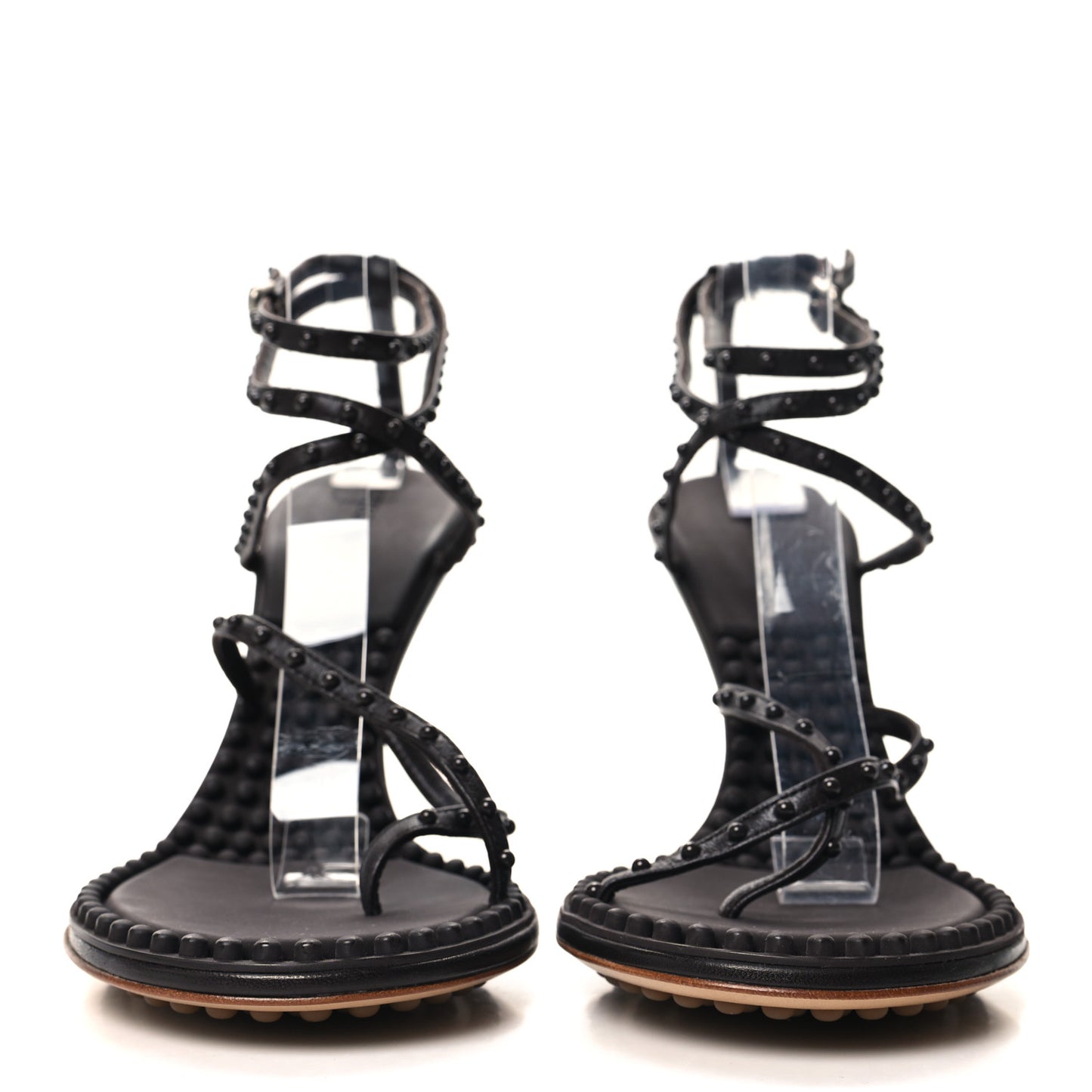 Nappa Lagoon Bubble 100mm Sandals 39 Fondant