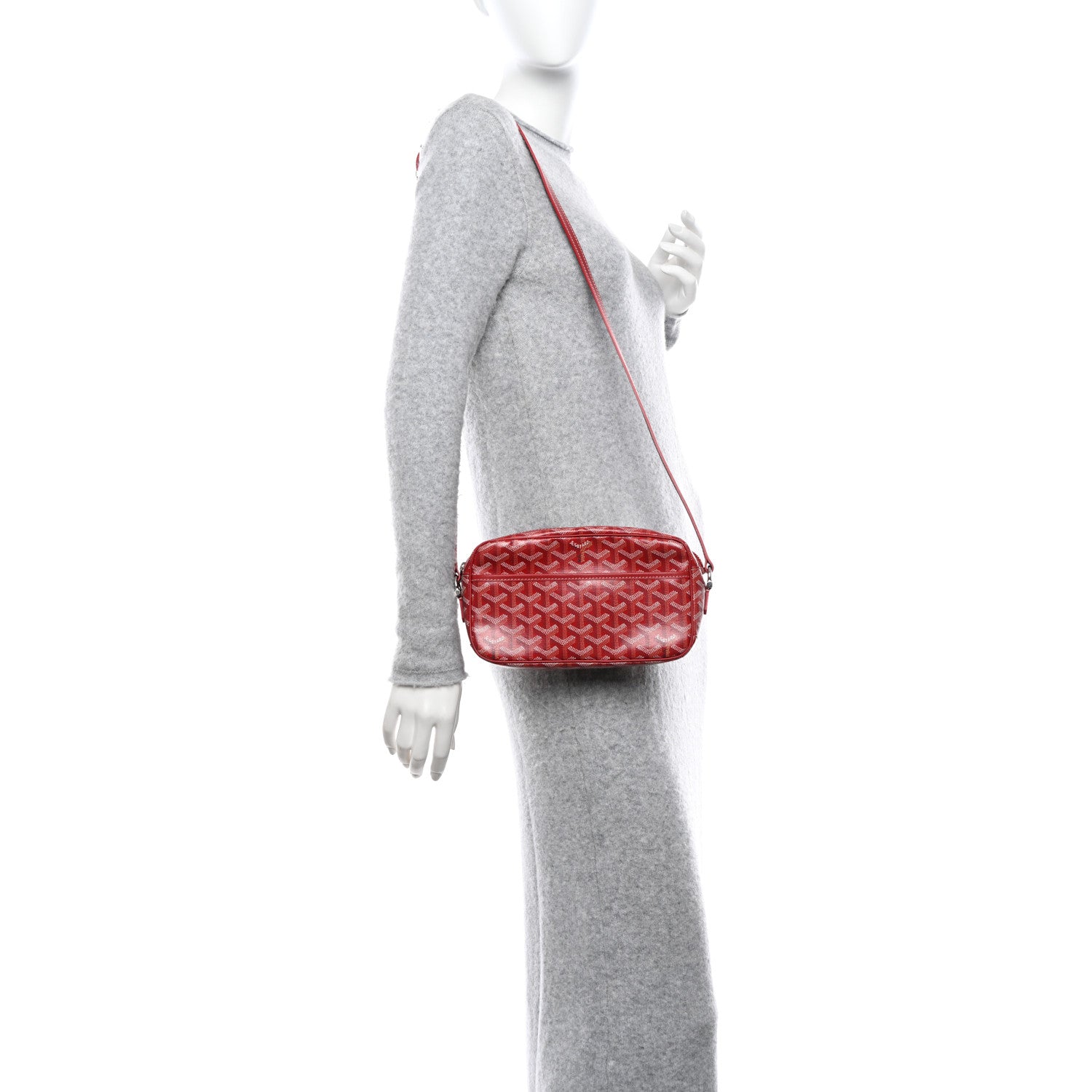 Goyard Goyardine Sac Cap Vert Red 2 of 9