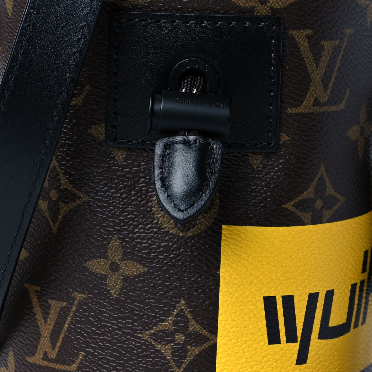 Monogram Chalk Nano Bag Marron