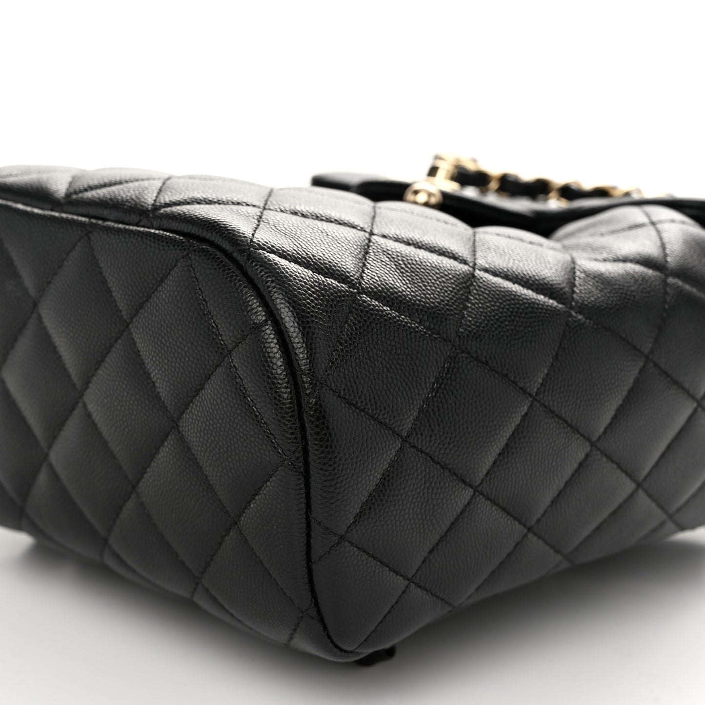 Caviar Quilted Urban Spirit Backpack Black