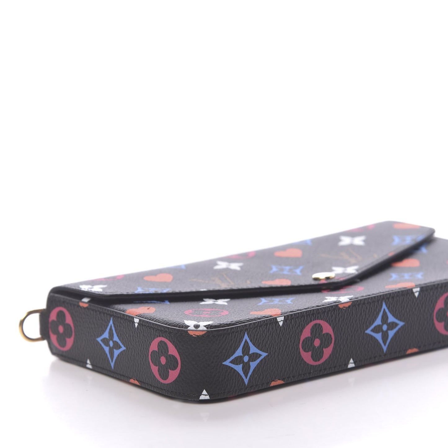 Game On Felicie Chain Wallet Black