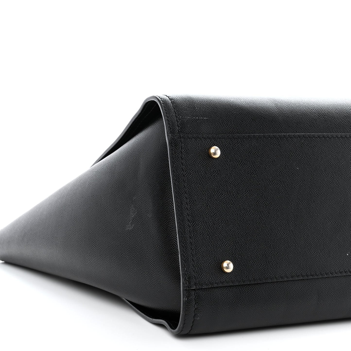 Caviar Medium Studded Deauville Tote Black