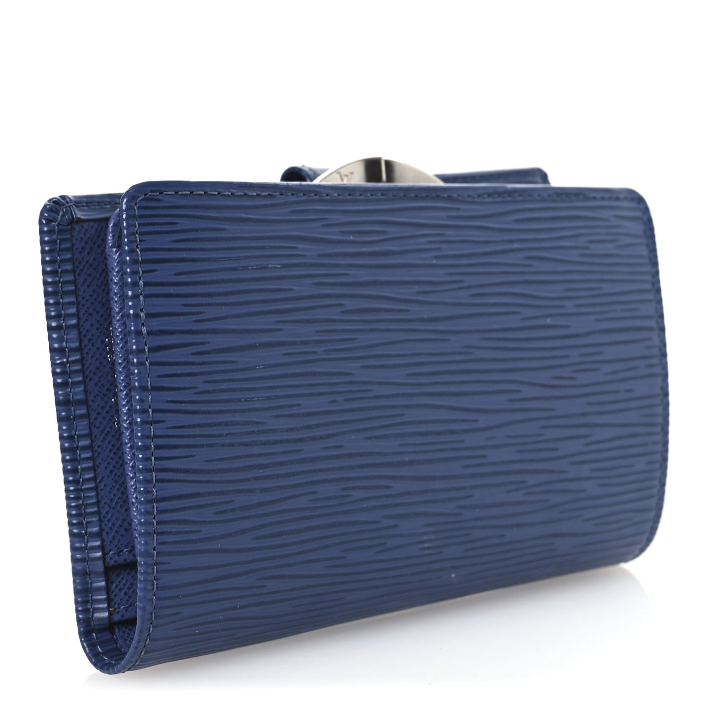 Epi French Purse Wallet Myrtille