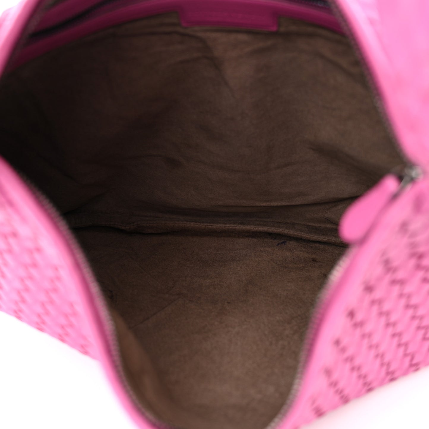 Nappa Intrecciato Large Veneta Hobo Ametiste