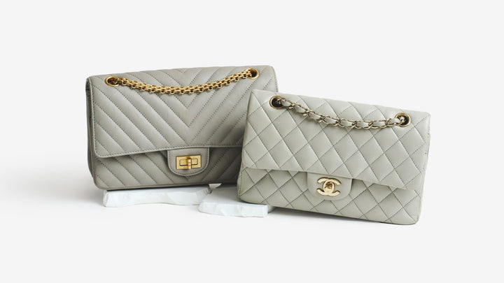 The Chanel Classic Flap vs. the 2.55 Reissue Flap