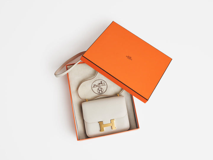 Hermes Constance in an Hermes bag