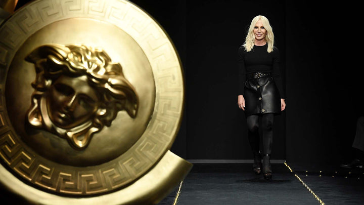 Donatella Versace on Versace Runway