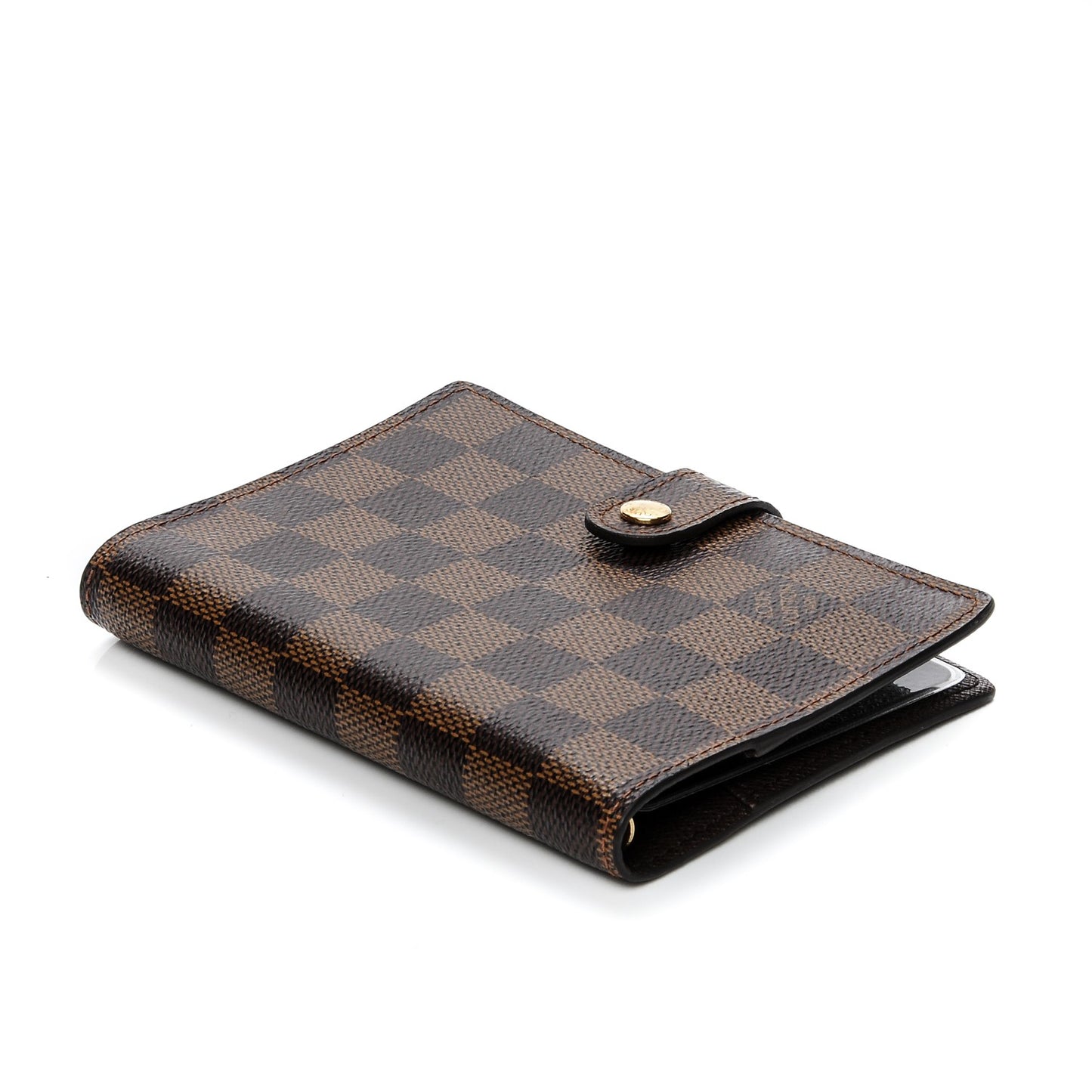 Damier Ebene Small Ring Agenda Cover