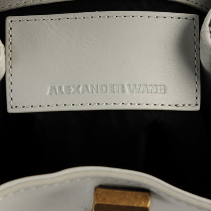 Alexander Wang Cowhide Mini Golf Bag Mercury 6 of 8