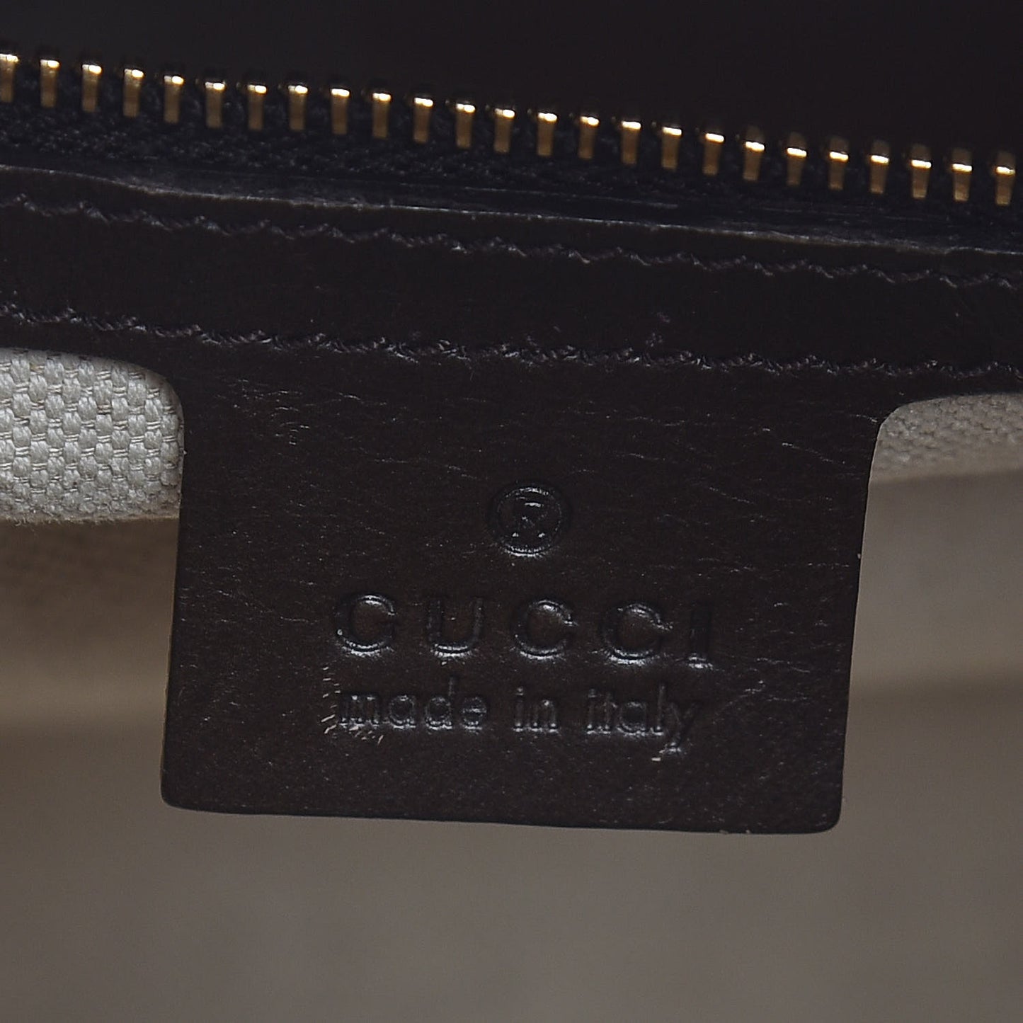 Monogram Vintage Web Medium Boston Dark Brown