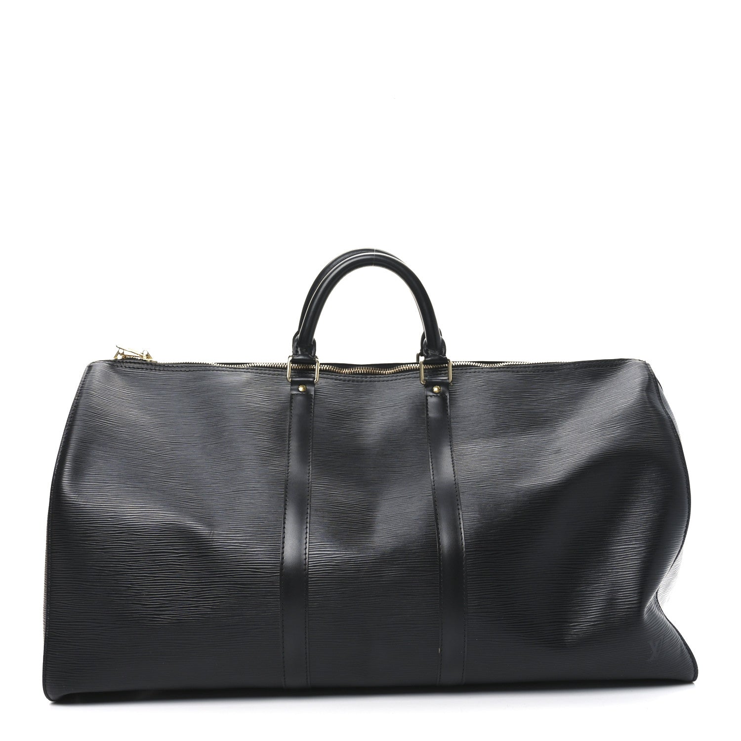 Louis Vuitton Epi Keepall 55 Black 1 of 9