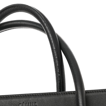 Celine Grained Calfskin Medium Phantom Luggage Black 14 of 14
