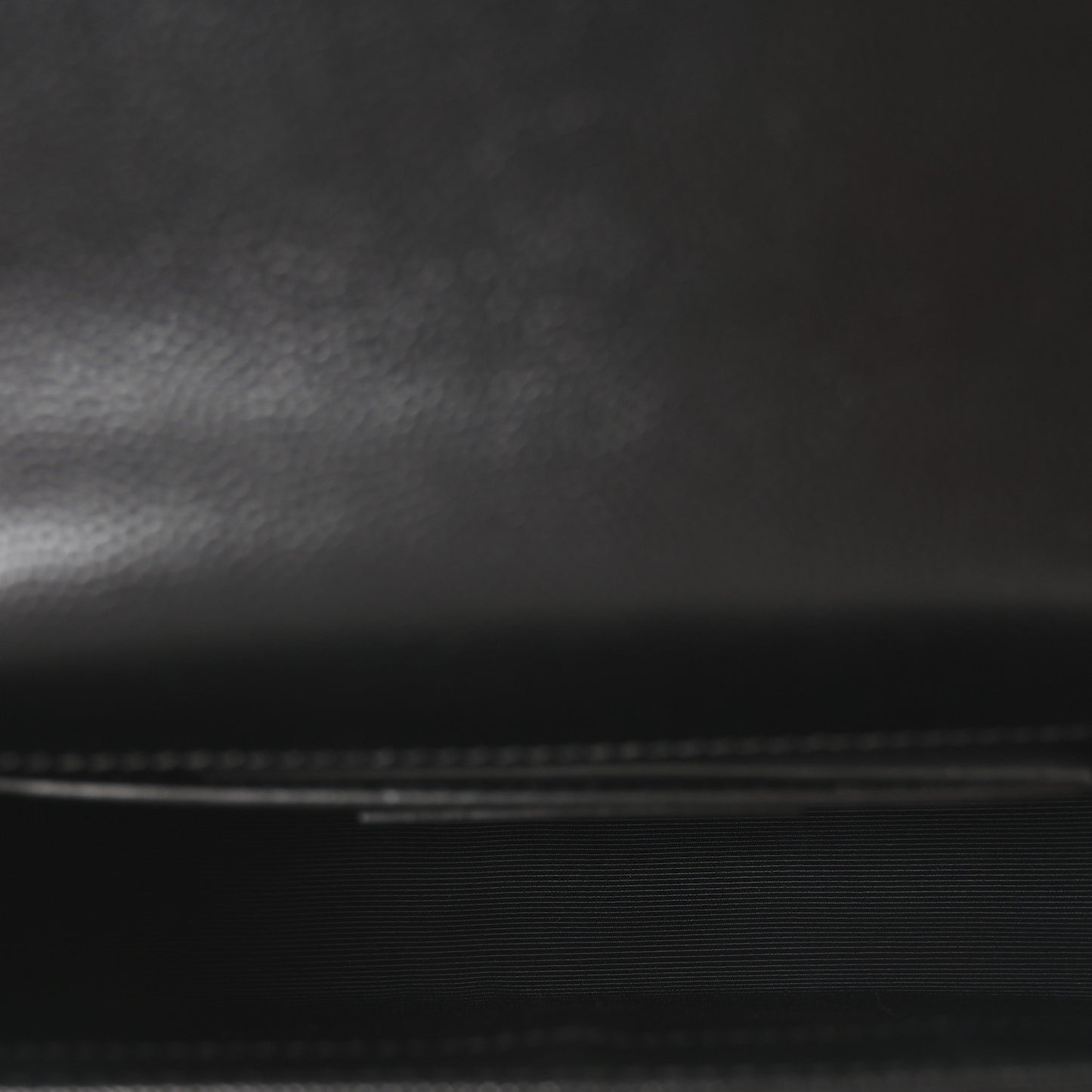 Grain De Poudre Small Monogram Monochrome Kate Satchel Black