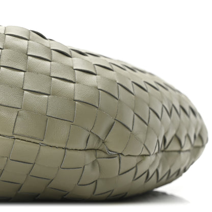 Bottega Veneta Nappa Intrecciato Teen Jodie Hobo Travertine 8 of 9