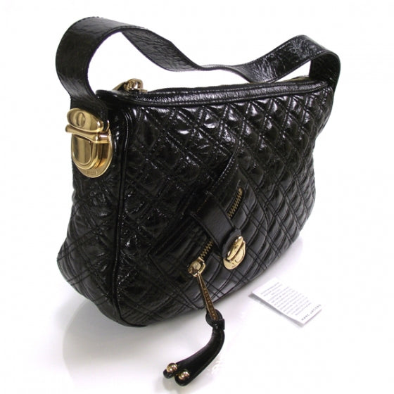 Marc Jacobs Patent Ursula Hobo Black 4 of 8