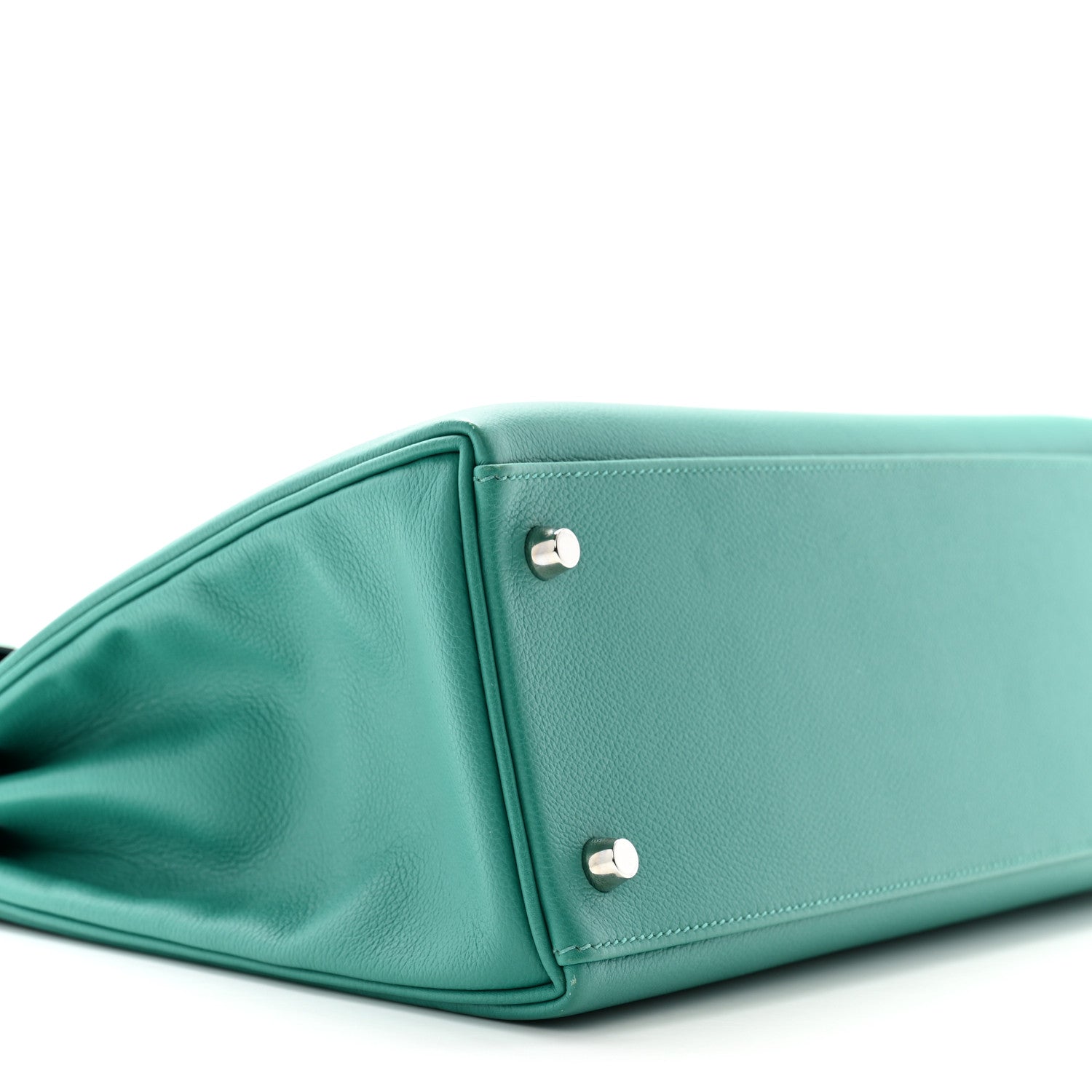 Hermes Evercolor Verso Kelly Retourne 32 Vert Verone Bleu Du Nord 9 of 13
