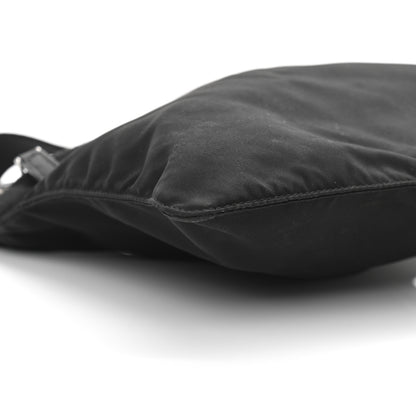 Prada Nylon Vela Small Flat Messenger Bag Black 9 of 13
