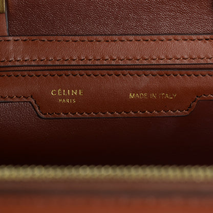 Celine Satin Calfskin Long Frame Doctor Bag Grey 7 of 8