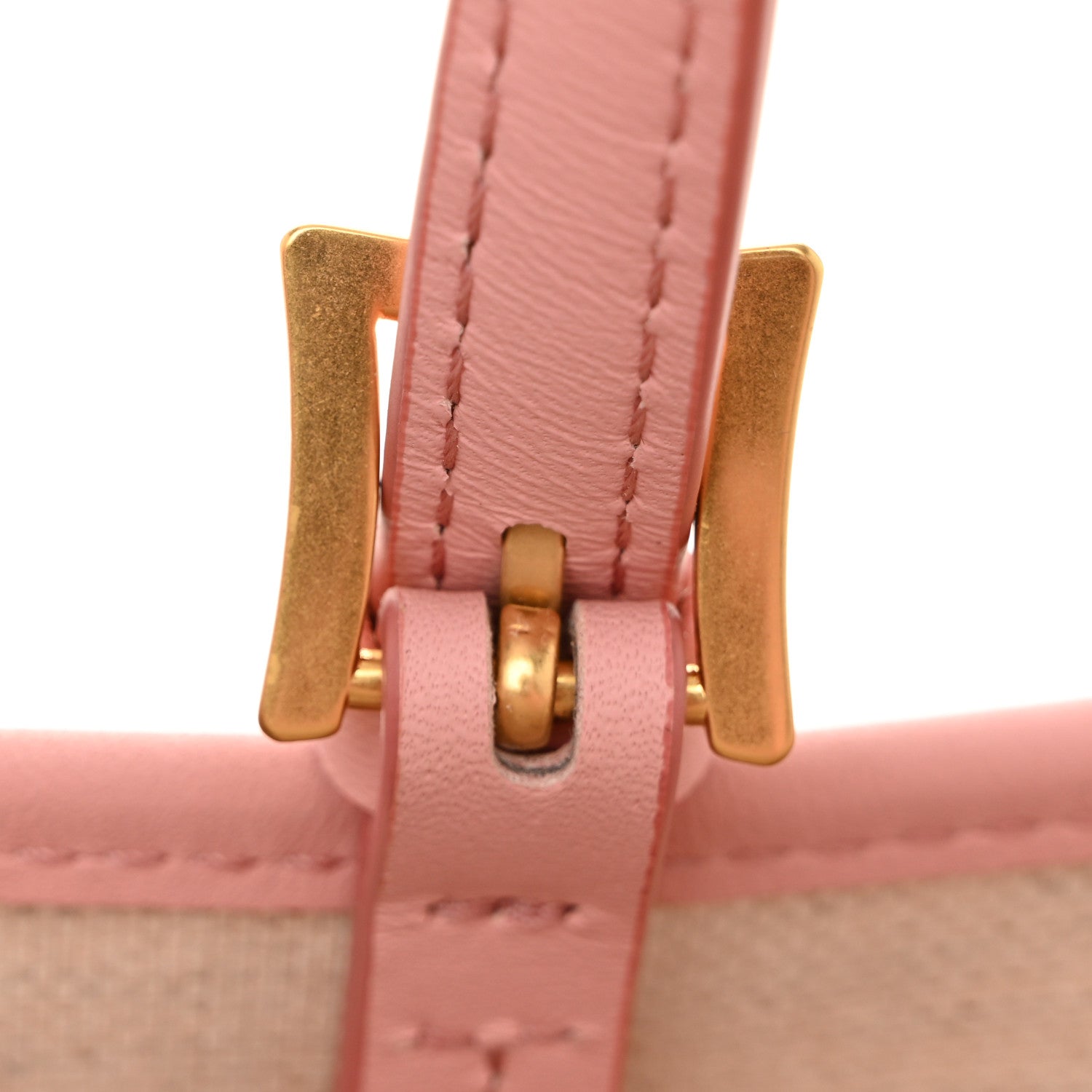MCM Lauretos Nappa MIni Himmel Shopper Tote Silver Pink 11 of 11