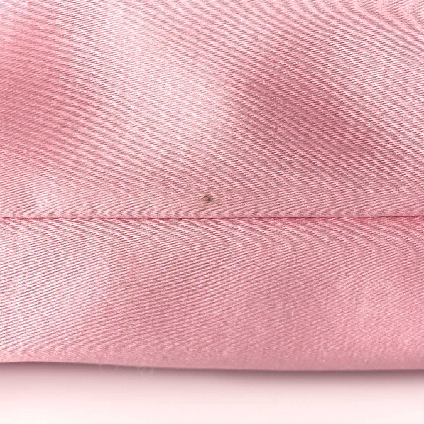 Satin Crystal Heiress Pouch Light Pink