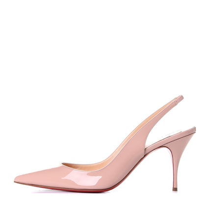 Christian Louboutin Patent Clare Sling 80 Pumps 40 Antoinette 1 of 10